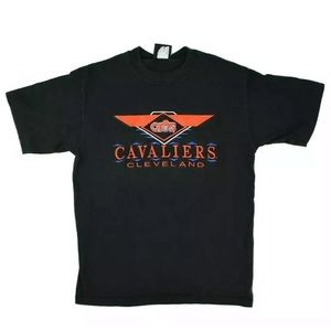 90s Cleveland Cavaliers Embroidered T Shirt Size M